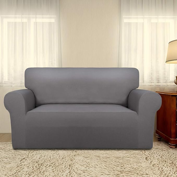 PureFit Super Stretch Sofa Slipcover – Spandex Non Slip Soft Couch Sofa Cover - Image 2