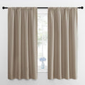 NICETOWN Blackout Curtains for Bedroom, 1 Pair, 42 by 45-inch, Window Treatment by NICETOWN