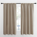 NICETOWN Kitchen Curtains, Short Blackout Drapes, 34 in x 45 in, Thermal by NICETOWN