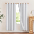 NICETOWN 100% Absolutely Blackout Linen Curtains by NICETOWN