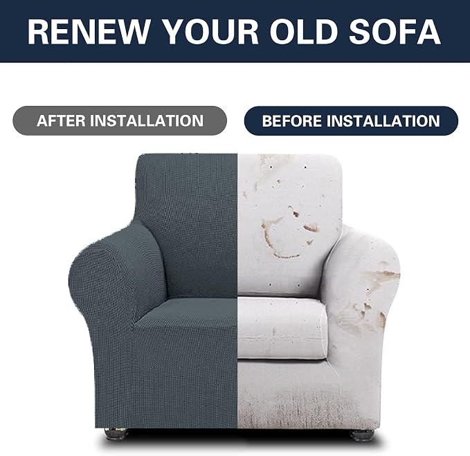 Cupuamon 2026 New Stretch Chair Sofa Slipcovers Couch Cover - Image 5