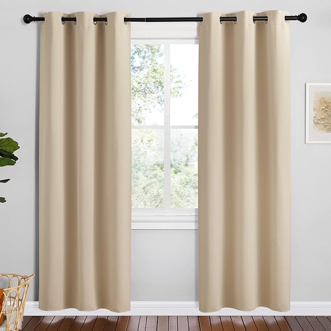 NICETOWN Room Darkening Curtain Panels by NICETOWN