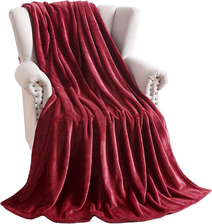 TASTHROW Large Flannel Fleece Throw Blanket, 60×80 Inch - Image 3
