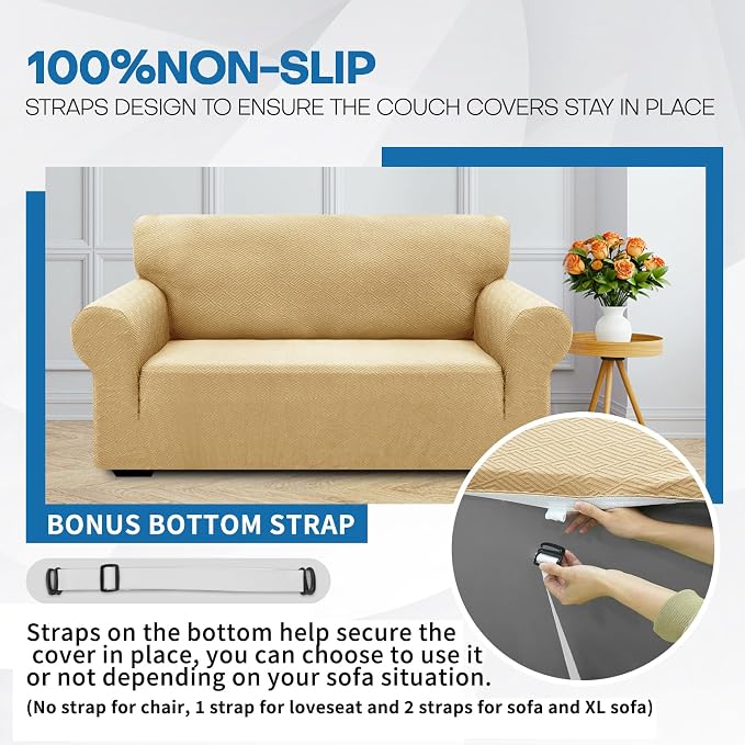 XINEAGE 2026 New 1 Piece Couch Covers - Image 7