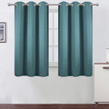 LEMOMO Sea Teal Thermal Blackout Curtains/38 x 54 Inch/Set of 2 Panels Room by Lemomo