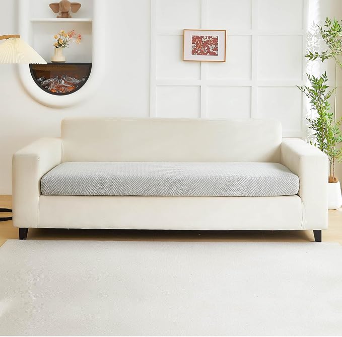 Couch Covers for 3 Cushion Sofa Pet Friendly Couch Cushion Covers Universal by Disayu