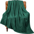 BEDELITE Fleece Blanket Christmas Forest Green Throw Blankets by BEDELITE