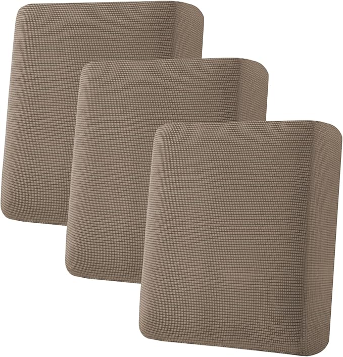H.VERSAILTEX Super Stretch Individual Seat Cushion Covers Sofa Covers Couch by HVERSAILTEX