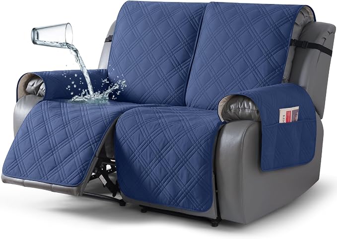TAOCOCO 100% Waterproof Loveseat Recliner Covers 2 Seater, Split Loveseat Covers by TAOCOCO