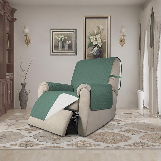 Easy-Going Recliner Sofa Slipcover Reversible Sofa Cover Water Resistant Couch - Image 2