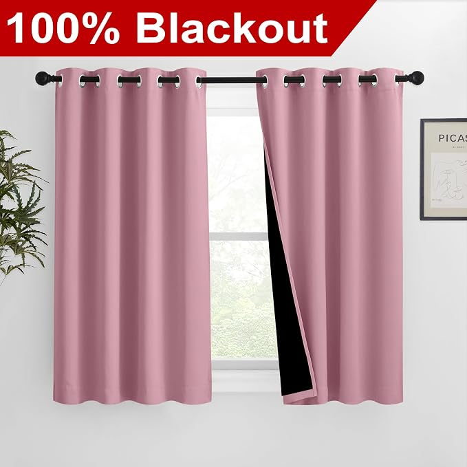 NICETOWN 100% Blackout Curtains - Image 2