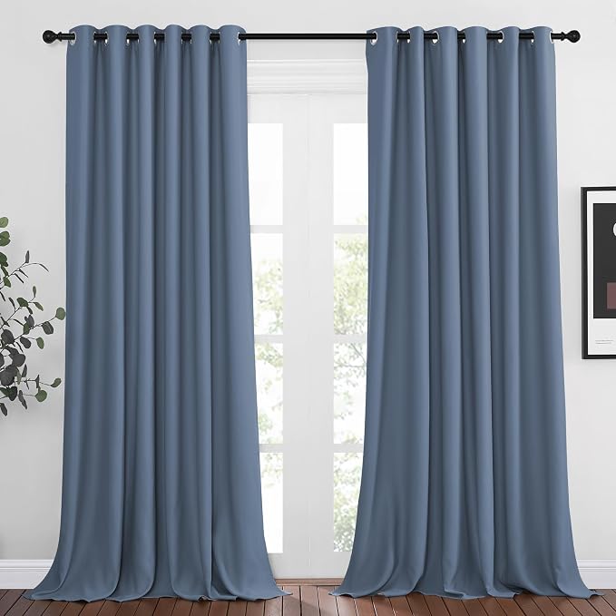 NICETOWN Patio Blackout Curtain Panels by NICETOWN