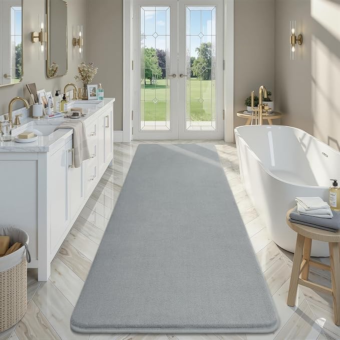 Amearea Modern Soft Hallway Runner Rug, 3x10 Feet Washable Long Runner Rugs - Image 4