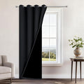 Yakamok 100% Blackout Curtains 96 Inches Long, 2 Thick Layers Heat and Full by Yakamok