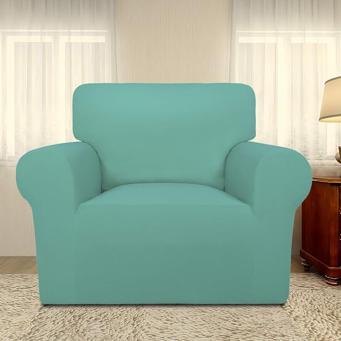 PureFit Super Stretch Chair Sofa Slipcover – Spandex Non Slip Soft Couch Sofa - Image 2