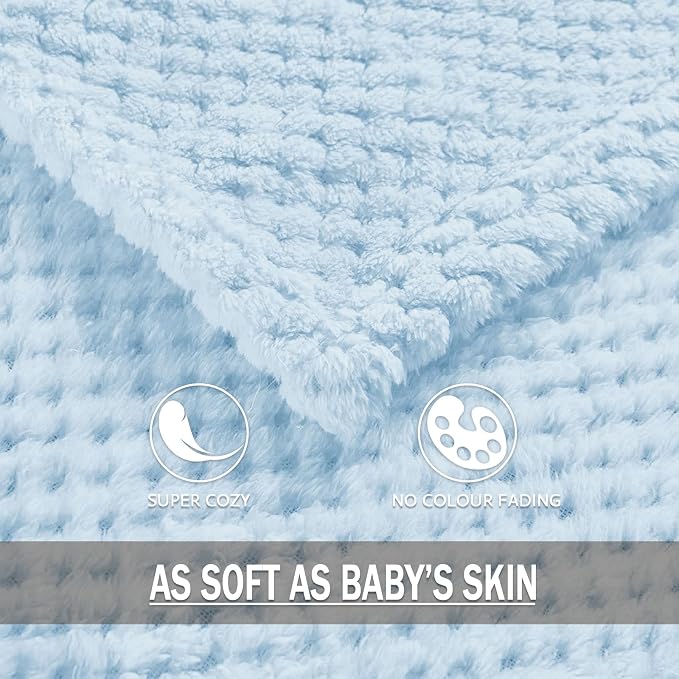 Exclusivo Mezcla Fleece Throw Blanket Extra Large, Super Soft and Warm Blankets - Image 5
