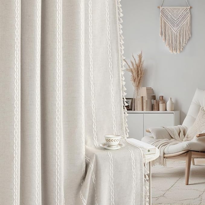 Boho 80% Blackout Curtains - Image 8