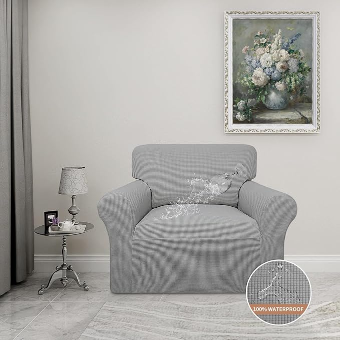 Easy-Going 100% Waterproof Chair Couch Cover, Dual Waterproof Sofa Cover - Image 2