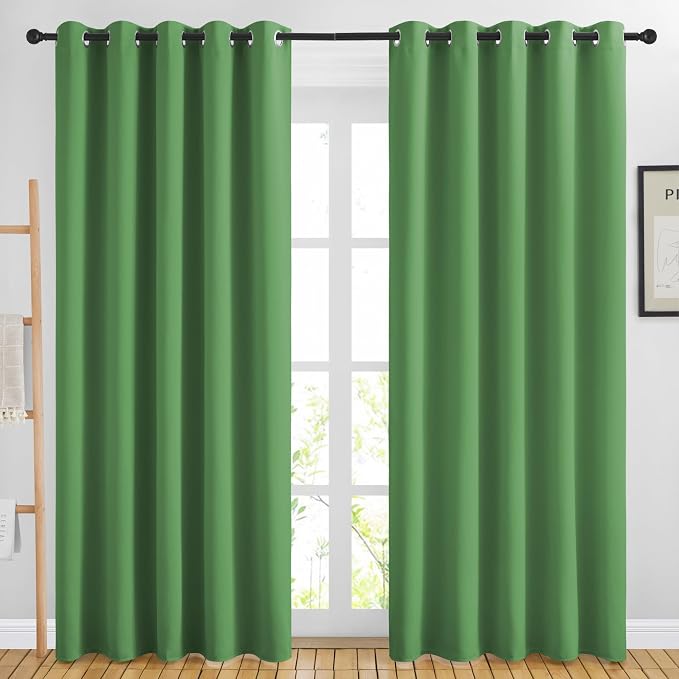 NICETOWN Blackout Forest Green Curtains by NICETOWN