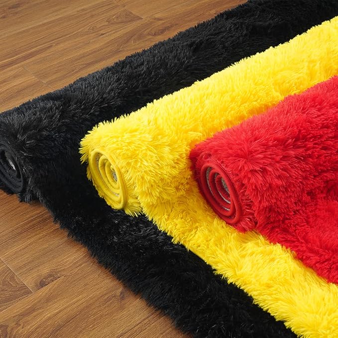Chicrug Soft Area Rugs for Bedroom Living Room Plush Fluffy Rug 2x4 Feet - Image 7