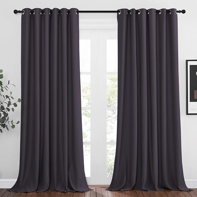 NICETOWN Bedroom Blackout Curtains 95 inch Length by NICETOWN