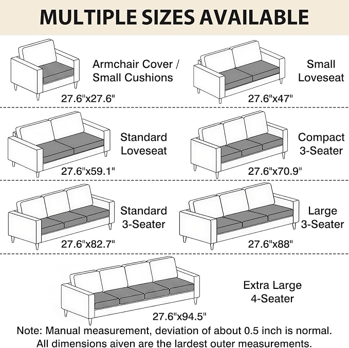 Fixwal Waterproof Flannel Dog Couch Cover, 27.6" x 27.6", Non-Slip Backing - Image 2