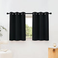 NICETOWN Black Blackout Curtains 36 inch Curtains by NICETOWN