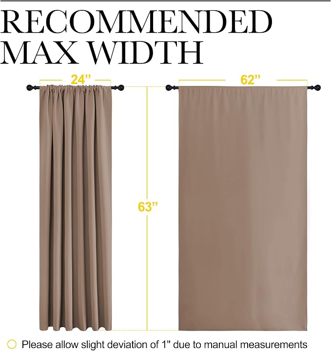 NICETOWN Kids Blackout Curtain Panels - Image 7