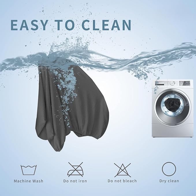 Couch Cover 8-Piece Elastic Velvet Couch Cushion Covers & Chaise Slipcovers - Image 9