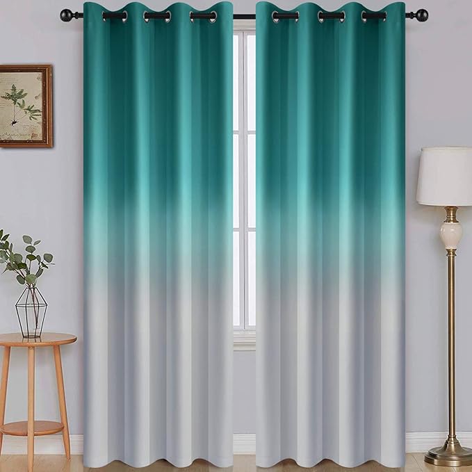 SimpleHome Ombre Room Darkening Curtains by SimpleHome