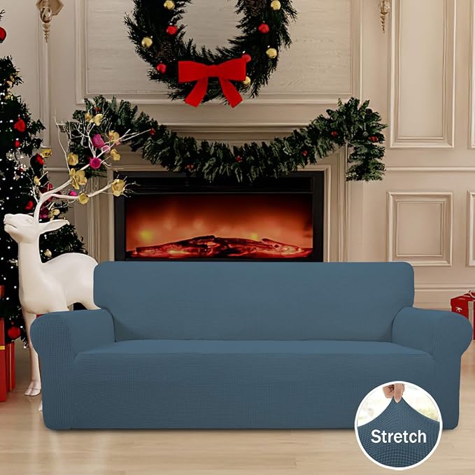 Easy-Going Stretch Sofa Slipcover 1-Piece Sofa Cover Furniture Protector Couch - Image 2