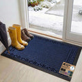 GORILLA GRIP 100% Waterproof All-Season WeatherMAX Doormat, US Designed Natural by GorillaGrip