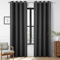 Joydeco Blackout Curtains 63 Inch Length 2 Panels Set, Thermal Insulated Long by JOYDECO