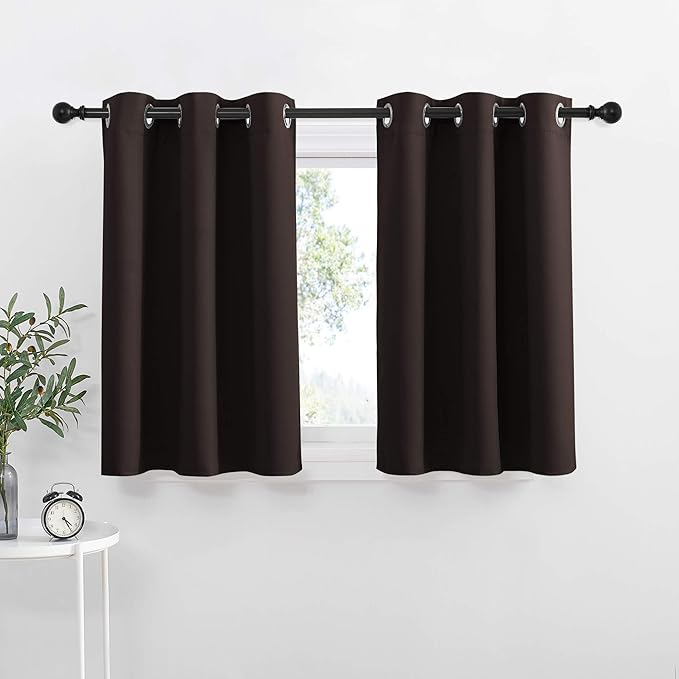 NICETOWN Kitchen Blackout Window Treatments Curtains by NICETOWN