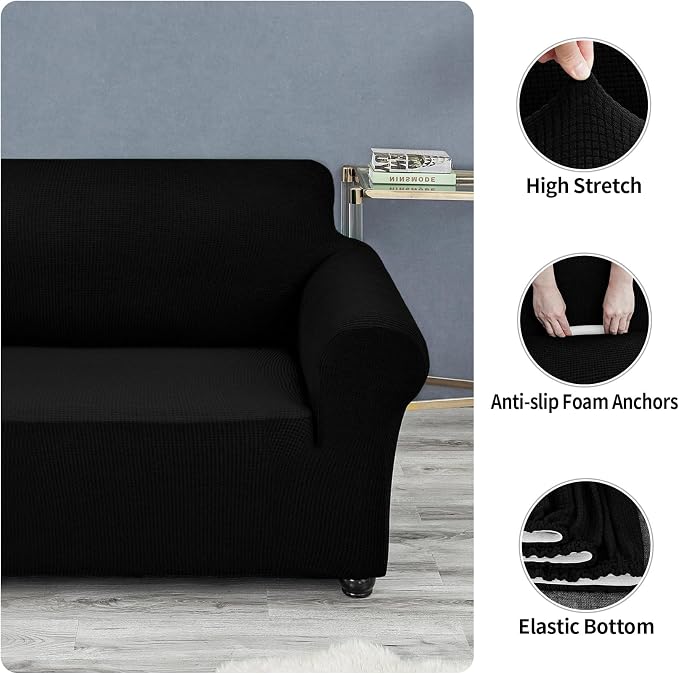 Joccun Stretch Couch Cover Slipcovers, 1-Piece Sofa Covers - Image 5