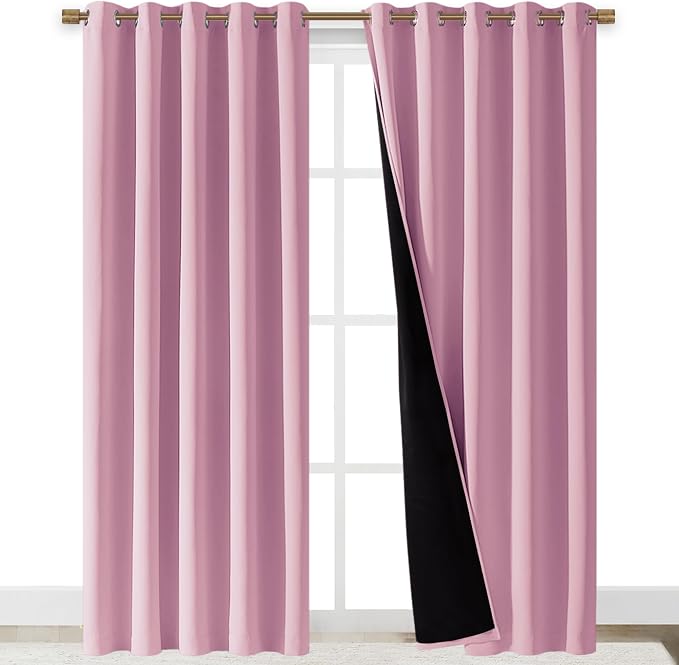 NICETOWN Total Shade Curtains and Draperies, Heavy-Duty Full Light Shading by NICETOWN