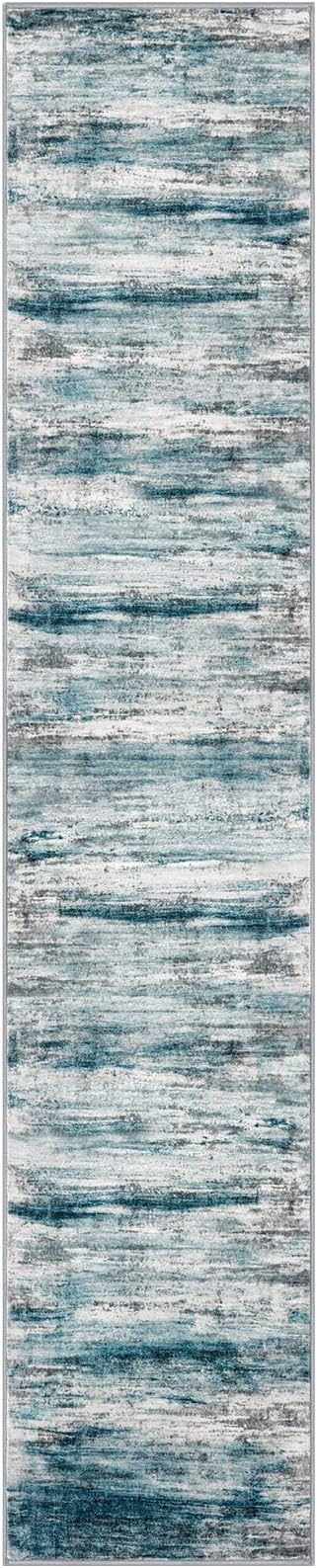 KOZYFLY Modern Abstract Kitchen Runner Rug, 2x10 Washable Rug Runner Non-Slip - Image 8