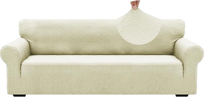ZNSAYOTX 1 Piece Jacquard Couch Covers by ZNSAYOTX