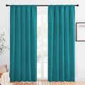 NICETOWN Peacock Blue Blackout Curtains Panels by NICETOWN