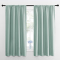 NICETOWN Curtains for Living Room 2 Panels, Rod Pocket Thermal Drapes for by NICETOWN