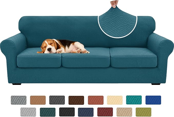 XINEAGE New 4 Pieces Extra Large Couch Covers by XINEAGE