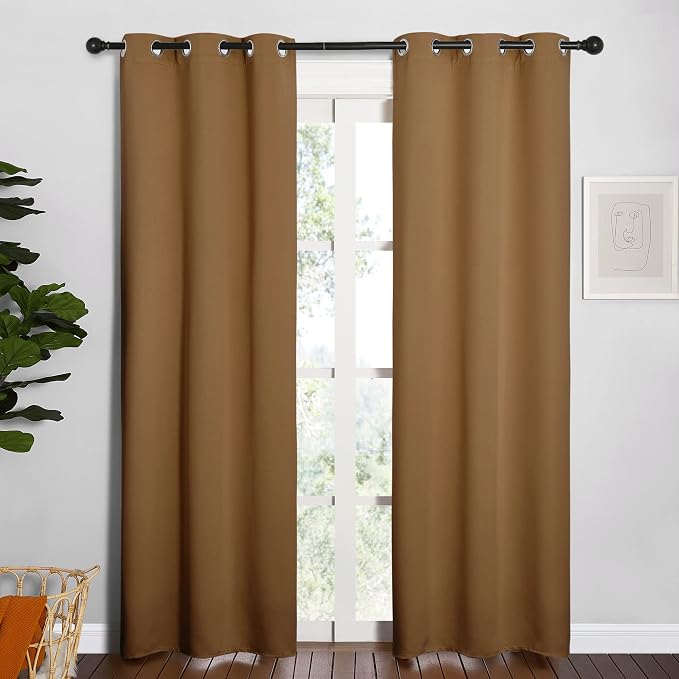 NICETOWN Sleek Blackout Curtains 84 inches Length by NICETOWN