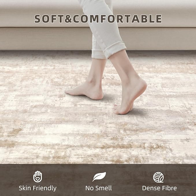 Washable Rugs 8x10 Area Rugs for Living Room - Image 5