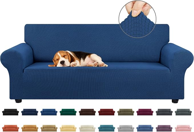 KEKUOU Stretch Sofa Cover Slipcover ，Couch Covers by KEKUOU