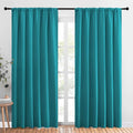 NICETOWN 2 Panels Blackout Curtains, Rod Pocket Thermal Insulated Drapes 84 by NICETOWN