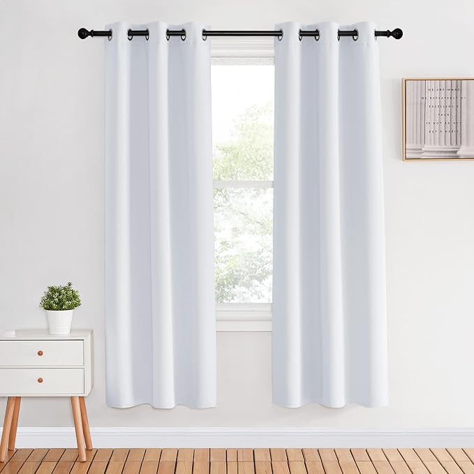 NICETOWN White Room Darkening Draperies and Curtains, 34 by 70 Inch, Home by NICETOWN