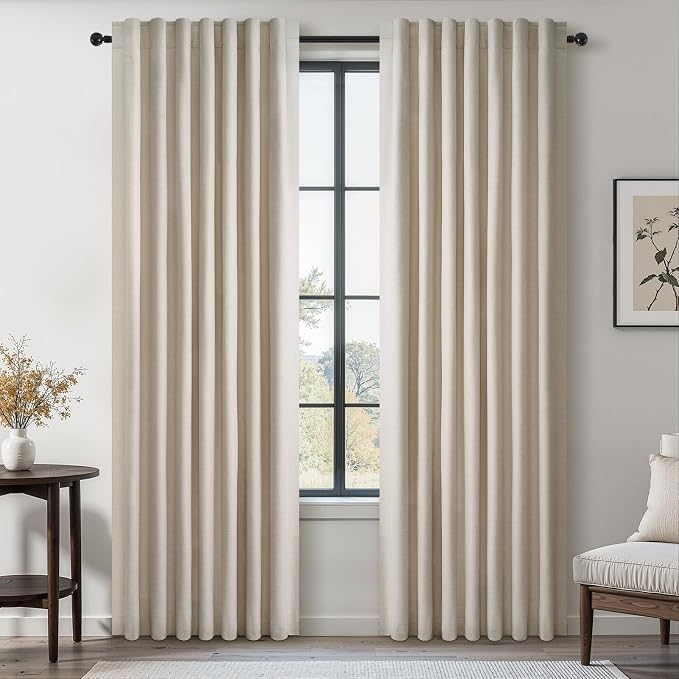 78 Inch Custom Made Curtains for Sliding Door Closet Doors 100% Blackout by Topfinel