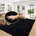 ORINOVA Black Washable Area Rugs 6x9 Rugs by ORINOVA