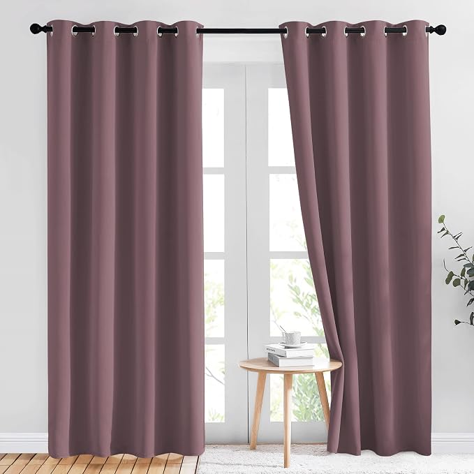 NICETOWN Living Room Curtains 84 inch Long by NICETOWN