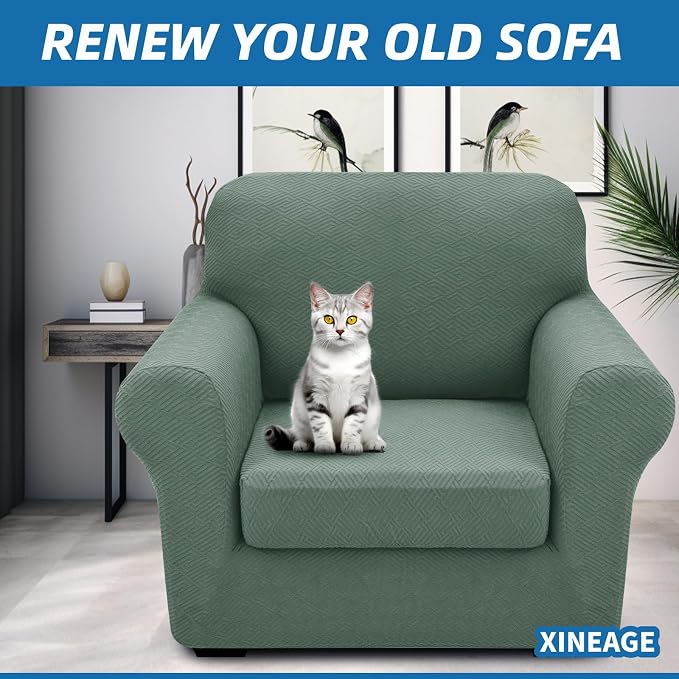 XINEAGE New 2 Pieces Chair Covers - Image 2